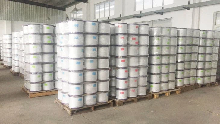 0.5mm-0.7mm Polyester Monofilament Yarn For The Filling Of Spiral Cloth Screen