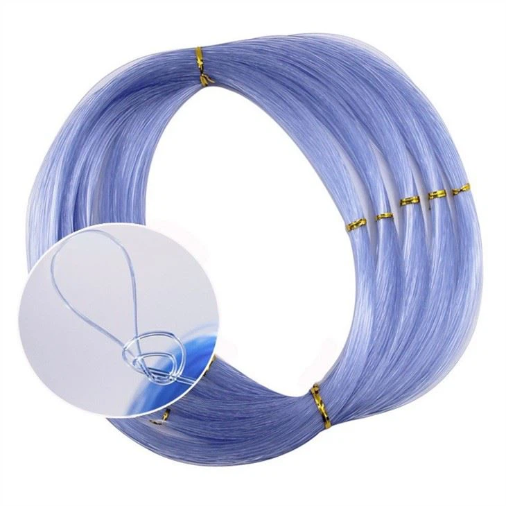 10 Connected Coils High Strength Nylon Monofilament Fish Line