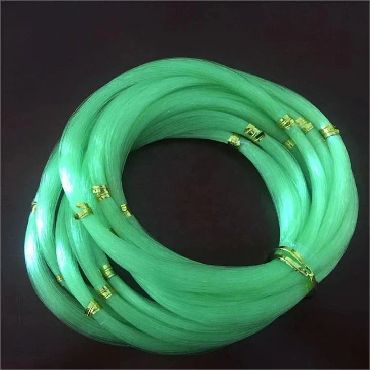 10 Connected Coils High Strength Nylon Monofilament Fish Line