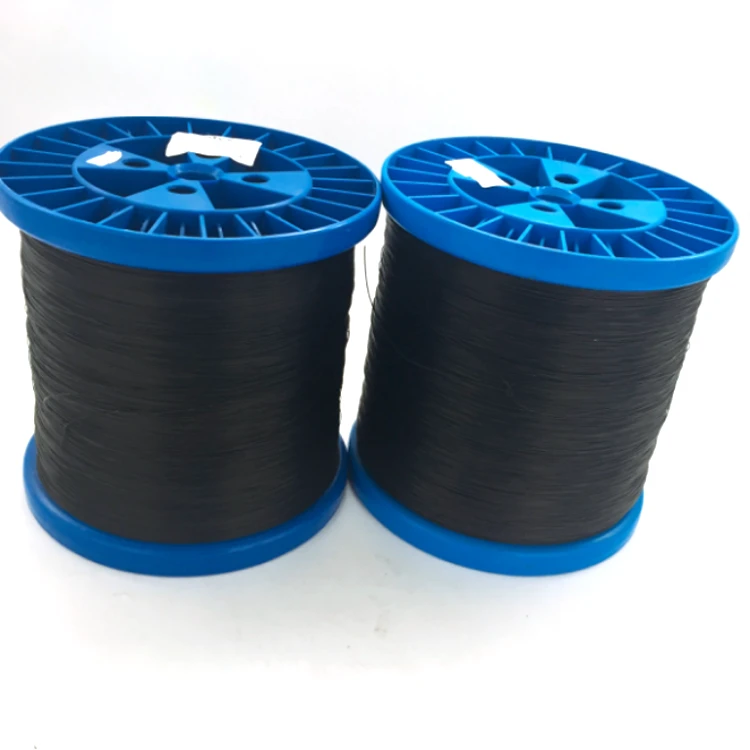 0.8mm Nylon Carbon leitfähiges, verschleißfestes Monofilamentgarn zum Stricken