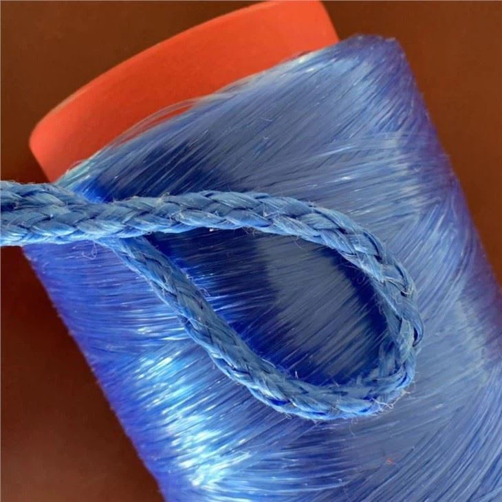 50D-3600D Polypropylene Fibrilated Yarn For Webbing And Rope